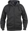 Clique 021034 Basic Hoody Full zip - Antraciet Melange - XS - thumbnail