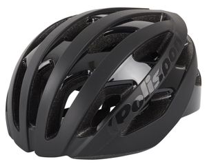 Polisport light pro fietshelm l 58-62cm mat zwart/zwart