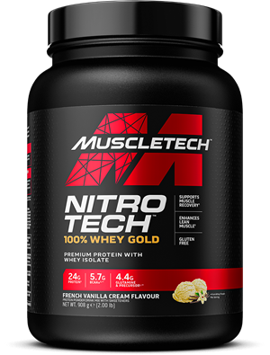MuscleTech Nitro Tech 100% Whey Gold French Vanilla Cream (908 g)