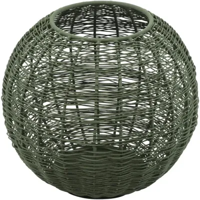 Countryfield theelichthouder metaal sabi 20x18.5cm groen