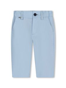 BOSS Kidswear pantalon à coupe droite - Bleu