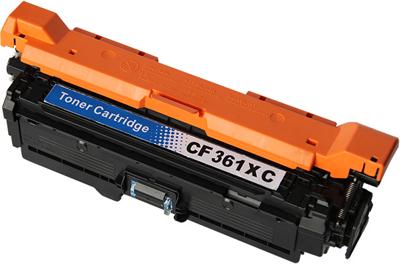Huismerk HP 508X (CF361X) toner cyaan