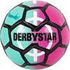 Derbystar 287957 Street Soccer Ball - Mint-Pink-Black - 5