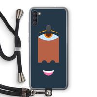 Mono M: Samsung Galaxy A11 Transparant Hoesje met koord