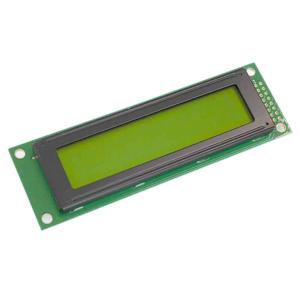 Display Elektronik LC-display Zwart Geel-groen (b x h x d) 116 x 37 x 12 mm DEM20231SYH-PY-CYR