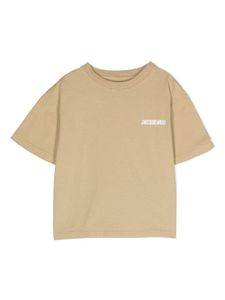 JACQUEMUS L'ENFANT t-shirt en coton à logo imprimé - Tons neutres