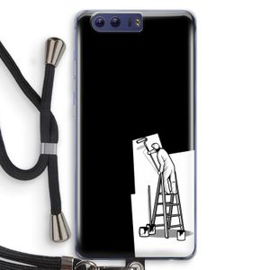 Musketon Painter: Honor 9 Transparant Hoesje met koord