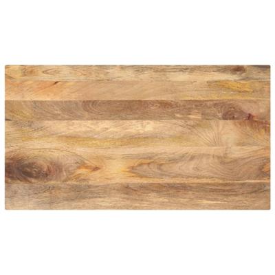 Tafelblad rechthoekig 110x60x3,8 cm massief mangohout