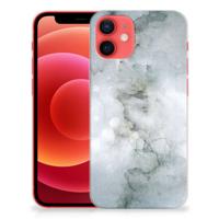 Smartphone hoesje iPhone 12 Mini Painting Grey