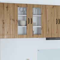 Keukenkast Kalmar Artisan Eiken 80 x 31 x 80 cm Bewerkt hout