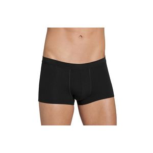 Set van 2x stuks sloggi heren boxershort shorty zwart, maat: L