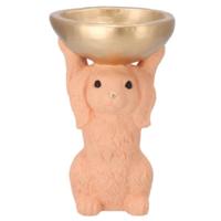 Daan Kromhout Schaal konijn oranje 28 cm | 4 stuks