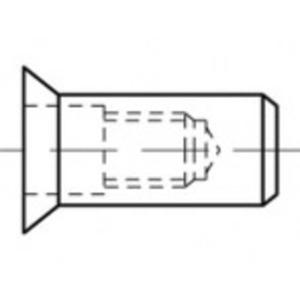 TOOLCRAFT TO-5444316 Popmoer M8 Staal 250 stuk(s)