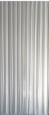 Degor Vliegengordijn Pvc Linten Wit / Lichtgrijs / Donkergrijs 90 x 220 cm