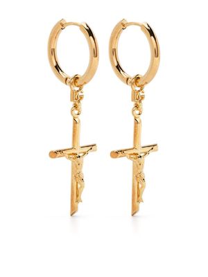 Dolce & Gabbana créoles à pendentif - Or