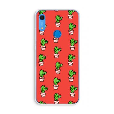 Mini cactus: Huawei Y6s Transparant Hoesje