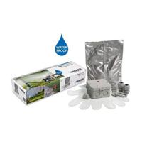 Kaiser Gietmofpakket Grijs - 3xM25 - 8-poorten - GIP68