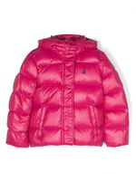 POLO RALPH LAUREN KIDS veste Polo Pony à capuche - Rose