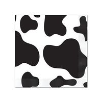 16x 100 koeien print dieren thema servetten 33 x 33 cm - thumbnail