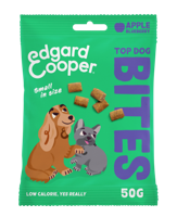 Edgard & Cooper Bites Small Appel&Bosbes hondensnacks 50 gram - thumbnail
