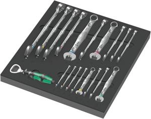 Wera 9731 Schuimrubberen inzetstuk met 6003 Joker Set 1, 19-delig - 05150121001
