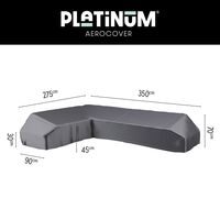 Platinum Aerocover platform loungesethoes 350x275 cm - Links