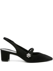 Stuart Weitzman escarpins Fleur 55 mm en cuir - Noir