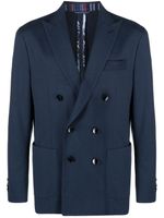 ETRO blazer à boutonnière croisée - Bleu - thumbnail