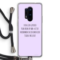 Tequila: OnePlus 8 Pro Transparant Hoesje met koord