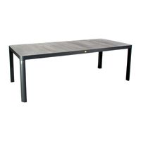 Dining tafel Wakefield 220 Midnight Grey Oosterik Home - Oosterik home