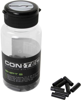 CONTEC Ct cable cover shift s 100 pcs pack. black
