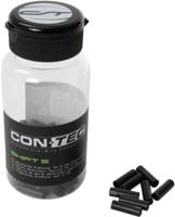 CONTEC Ct cable cover shift s 100 pcs pack. black