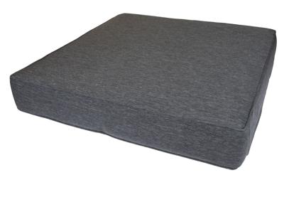 Qopps Washington voetenbank kussen Antraciet