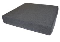 Qopps Washington voetenbank kussen Antraciet