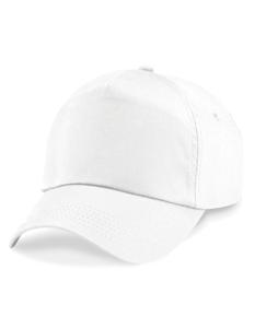 Beechfield CB10 Original 5 Panel Cap - White - One Size