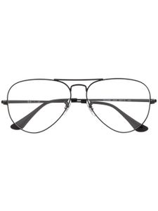 Ray-Ban lunettes de vue à monture oversize ronde - Noir