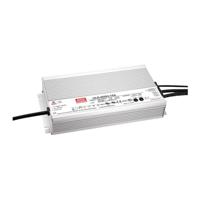 Mean Well HLG-600H-24B LED-driver, LED-transformator Constante spanning, Constante stroomsterkte 600 W 25 A 12 - 24 V/DC Dimbaar, PFC-schakeling,