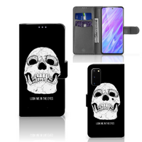 Telefoonhoesje met Naam Samsung Galaxy S20 Skull Eyes