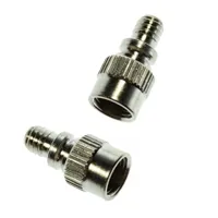Verloopnippels Schräder / Auto - 2 stuks