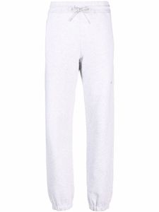 MSGM pantalon de jogging à logo - Gris