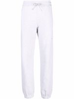 MSGM pantalon de jogging à logo - Gris