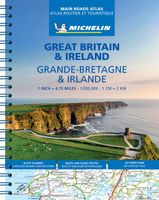 Wegenatlas Great Britain and Ireland 2024 - Main Roads Atlas (A4-Spiral) | Michelin - thumbnail
