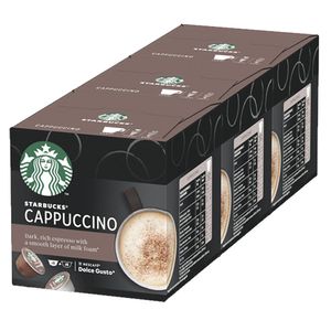 Starbucks - Cappuccino by Nescafé Dolce Gusto - 3x 12 Capsules