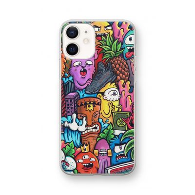Vexx Mixtape: iPhone 12 mini Transparant Hoesje