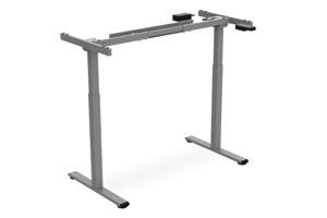 Digitus DA-90432 frame voor stabureau Electrisch 2 poot/poten Grijs