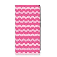 Samsung Galaxy A52 Hoesje met Magneet Waves Pink