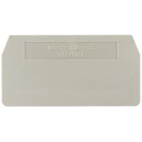 Afsluitplaten en tussenwanden Weidmüller ZAP/TW4/4AN 7904210000-1 Beige 1 stuk(s)