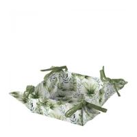 Ambiente broodmand jungle leaves white