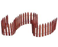 18 wired wooden fence - Lemax 18 wired wooden fence - Lemax