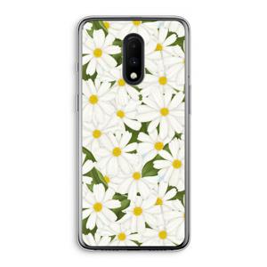 Summer Daisies: OnePlus 7 Transparant Hoesje